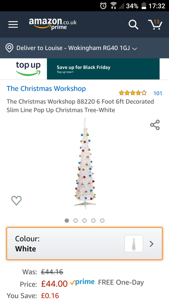 Has anyone recently bought an artificial pre lit tree? I’m struggling?