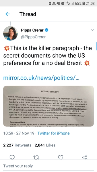 Westminstenders: Massive Rightwing Plot?