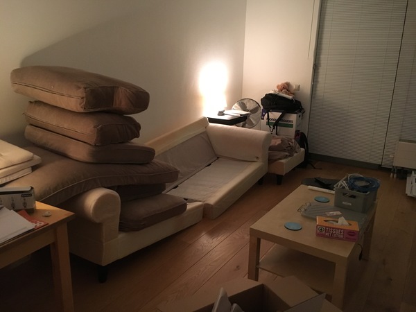 Ikea Ektorp Sofa in car?