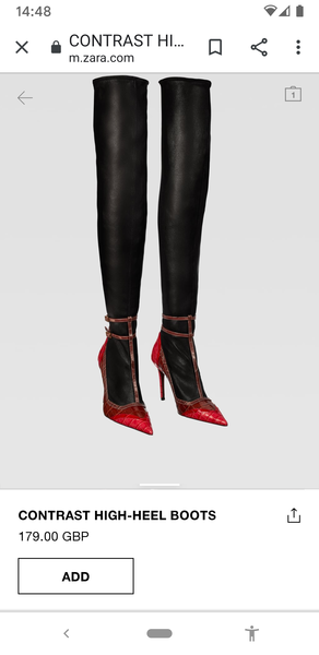 What the HELL is Zara thinking with these boots?
