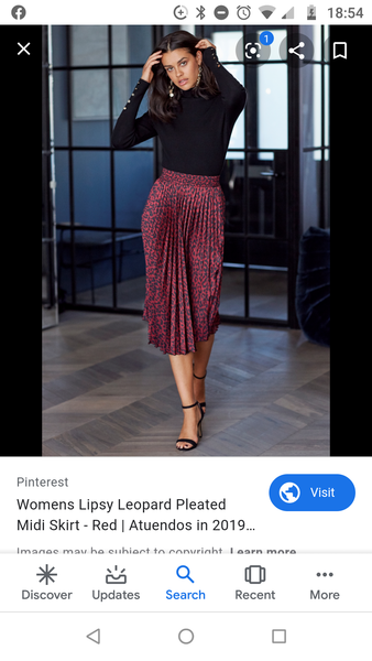 Smart jumper to go with this skirt