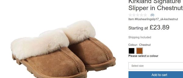 Slippers - good quality but not too expensive