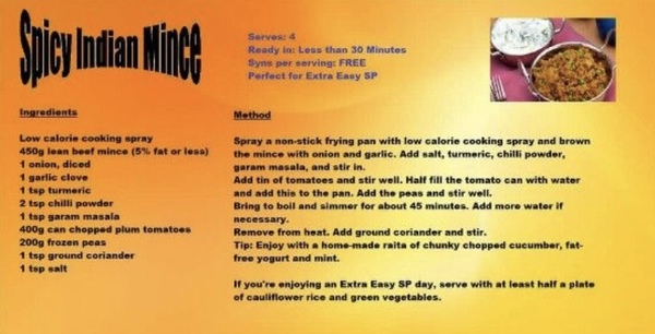 I'm bored of bolognaise and chilli