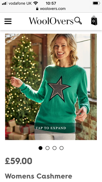 Roll neck jumpers with a pattern on