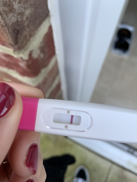 Faint line but unsure