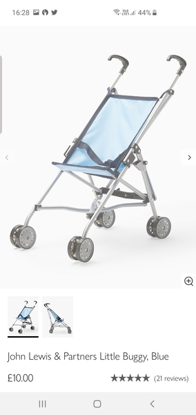 Baby doll and buggy for a boy?