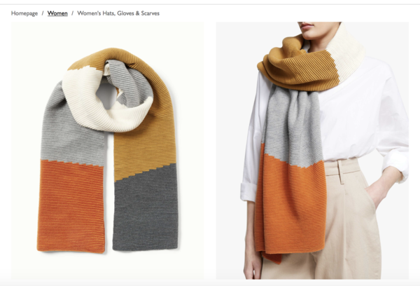 Has anyone spotted this scarf in their local John Lewis