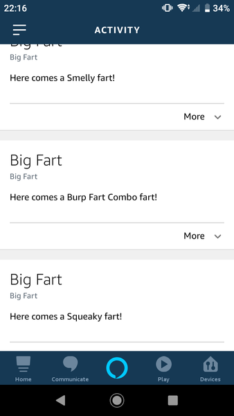 Echo dots