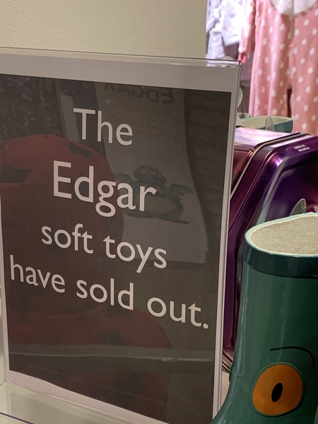 John Lewis Edgar toy
