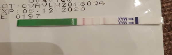 Is this a positive ovulation test ? Clear blue advanced