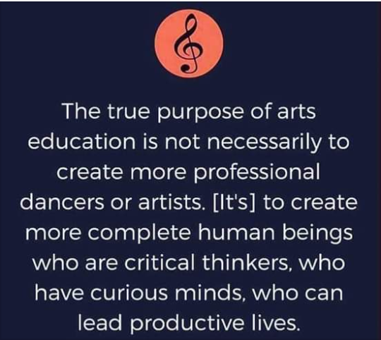 To think that Art is a very important subject?