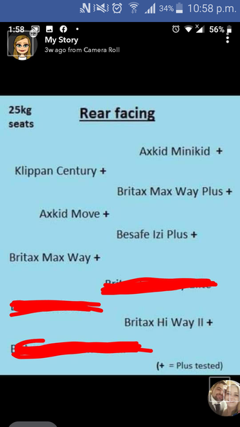 To be having a car seat crisis?!?