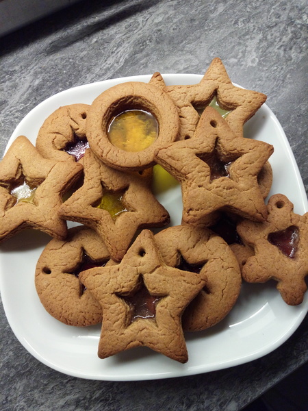 Stained Glass Biscuit