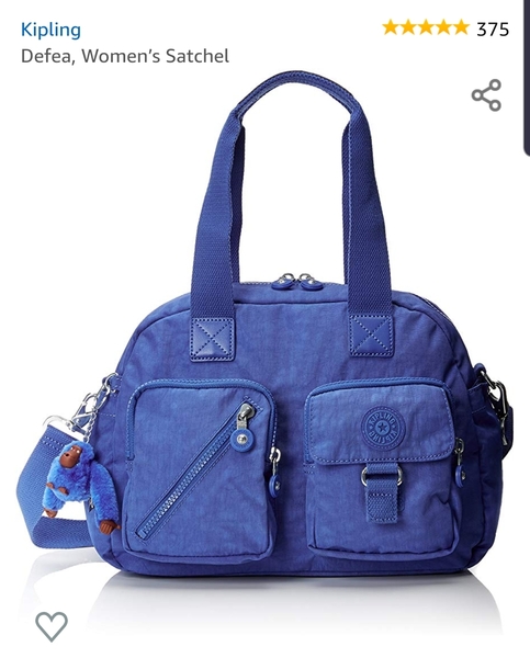 A bag that you poke inside an attached pouch/bag to keep in your handbag