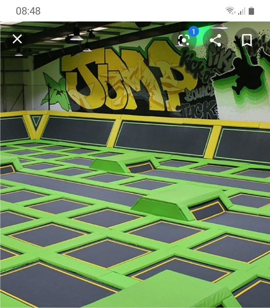 To not let 4 year old go to trampolining party?