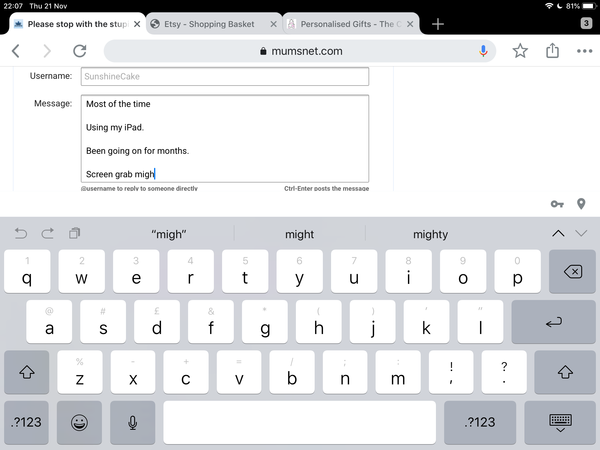 Please stop with the stupid ... in the trending now box