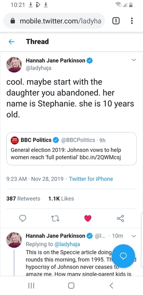 Pot. Kettle. Misogyny. Hypocrisy. Boris Johnson, of course.