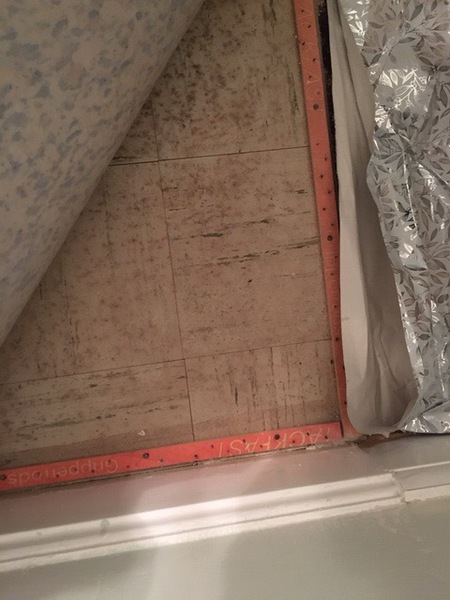 Oh no, I think this is asbestos.