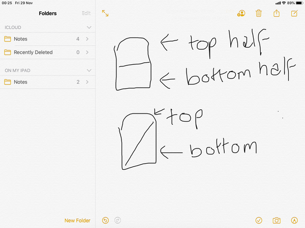 to have only just found out that....