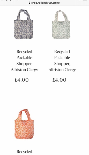 A bag that you poke inside an attached pouch/bag to keep in your handbag