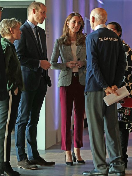 Royal style: Cambridges appear but Sussexes aren't near