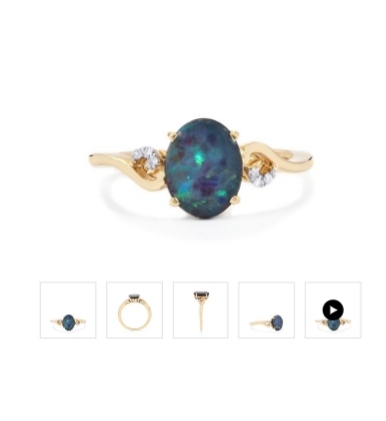 Diamond alternative engagement rings?