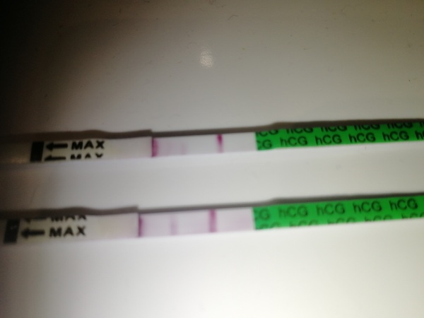 Faint positive pregnancy test, need your eyes