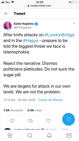 London Bridge incident **WARNING from MNHQ - graphic content**