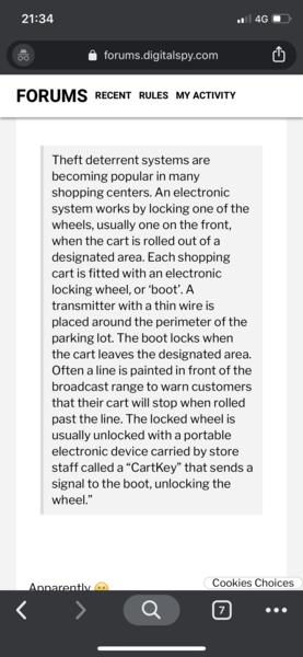 To be annoyed with Sainsburys