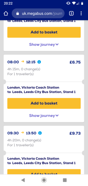 To not want to be stranded in London!