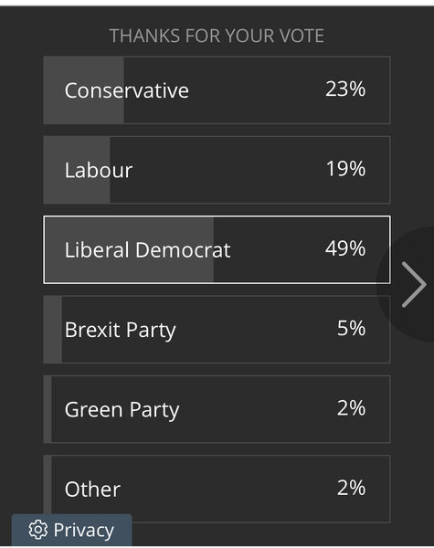 Westminstenders: "They are ahead in the polls"