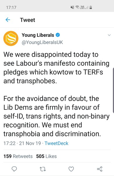 Labour promises to keep single-sex exemptions