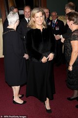 Royal style: it's leather skirt season!