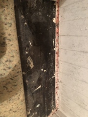 Water coming through external wall