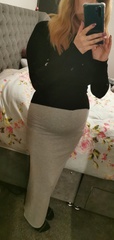 To pretend to be pregnant?