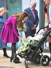 Royal style: Cambridges appear but Sussexes aren't near