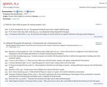 To use the word “queer”?