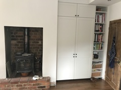 Shaker vs Modern, Dark Blue vs Light Colours, North Facing