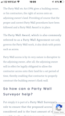 Party Wall Surveyor - any advice on things I need to be thinking about?