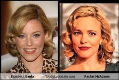 Justfor fun, famous people who should be related but are not