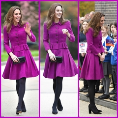 Royal style: Cambridges appear but Sussexes aren't near