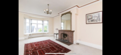 Sofa layout in dual aspect room
