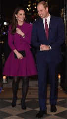 Royal style: Cambridges appear but Sussexes aren't near