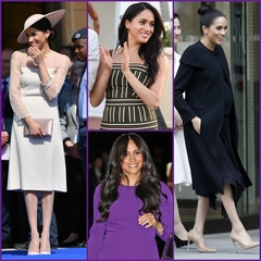 Royal style: it's leather skirt season!