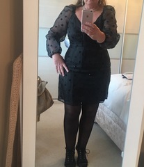 To ask for party dress help?