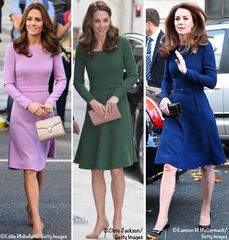 Royal style: it's leather skirt season!