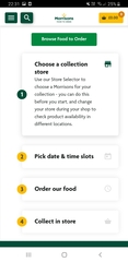 Christmas food online delivery slots...