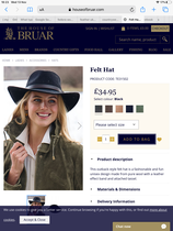What type of hat with this coat?