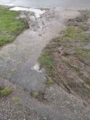 Neighbours parking, mudslide!