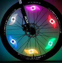 Bike lights for seeing, as well as being aeen